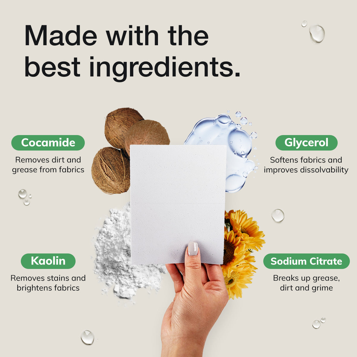 Made with the best ingredients