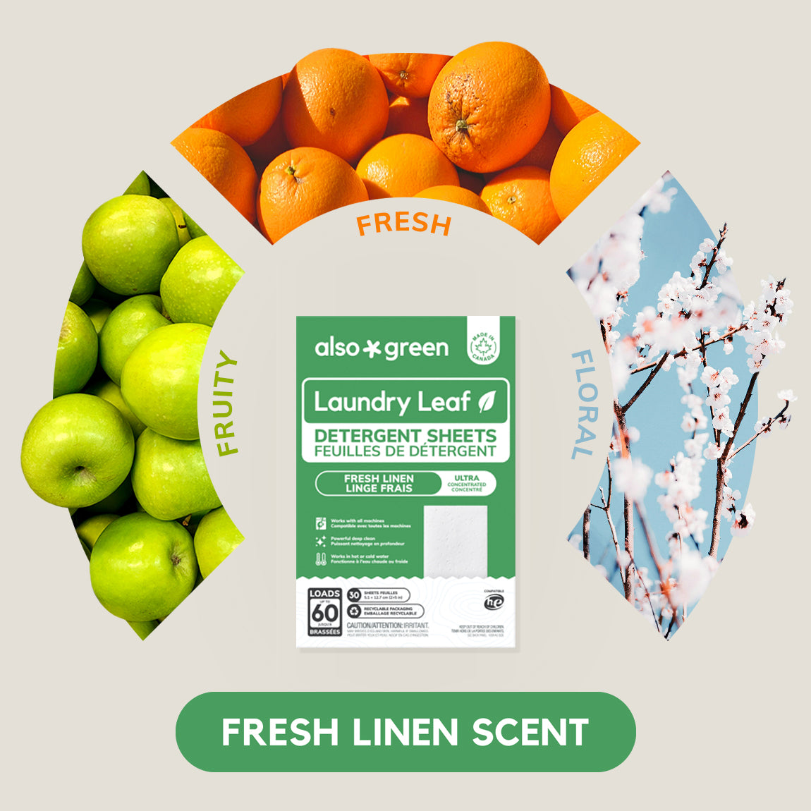 Laundry Leaf Trio