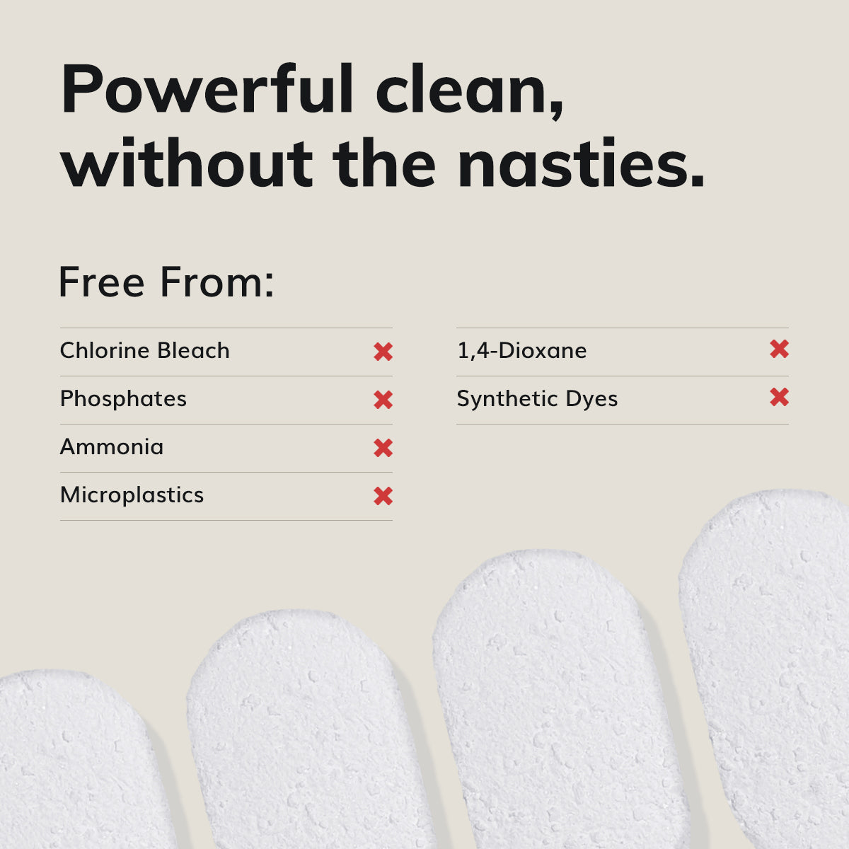 Toilet Bowl Cleaner Tablets