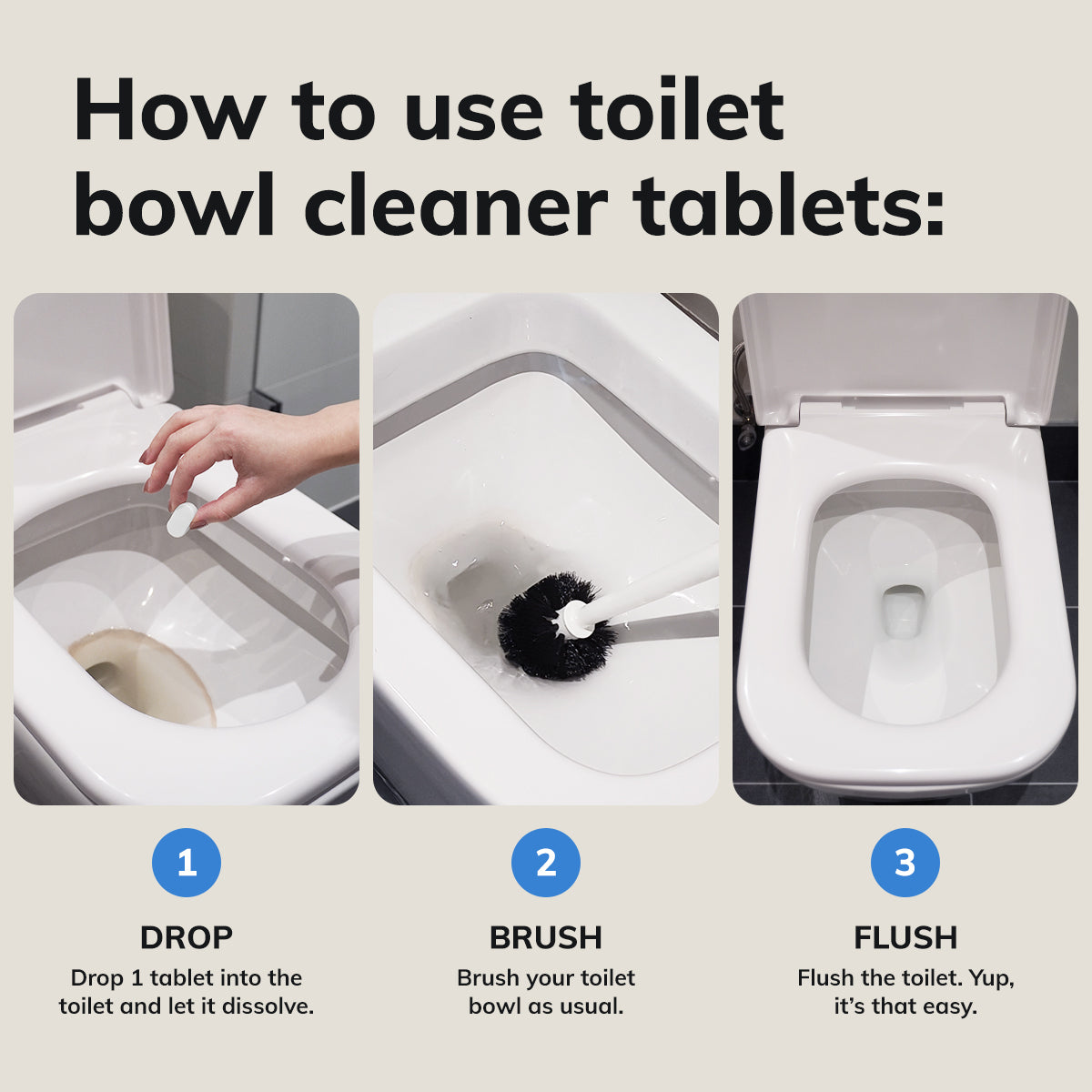 Toilet Bowl Cleaner Tablets